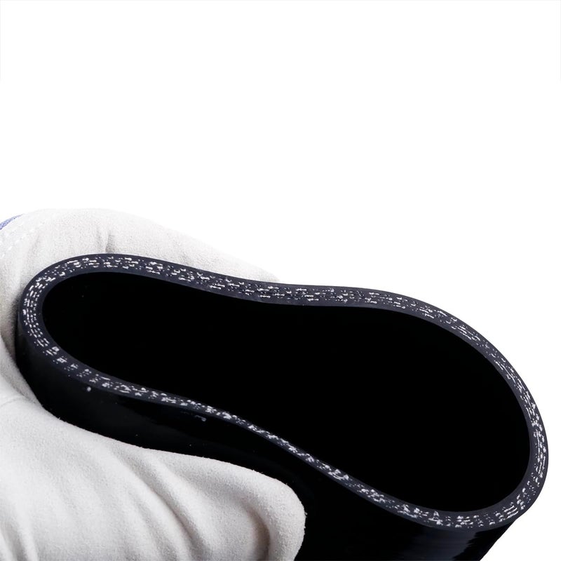 ZAP Performance 135 Degree ID 4"(102mm) Elbow Silicone Hose Intake Intercooler Coupler 4 inch Pipe,Length 102mm One Leg,4-Ply Thickness 5.4 mm - Image 5